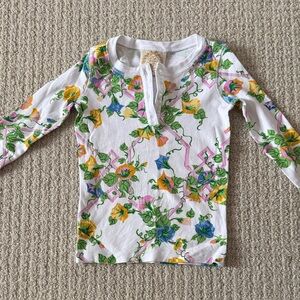 The Beaufort Bonnet Company White and Yellow Shirt